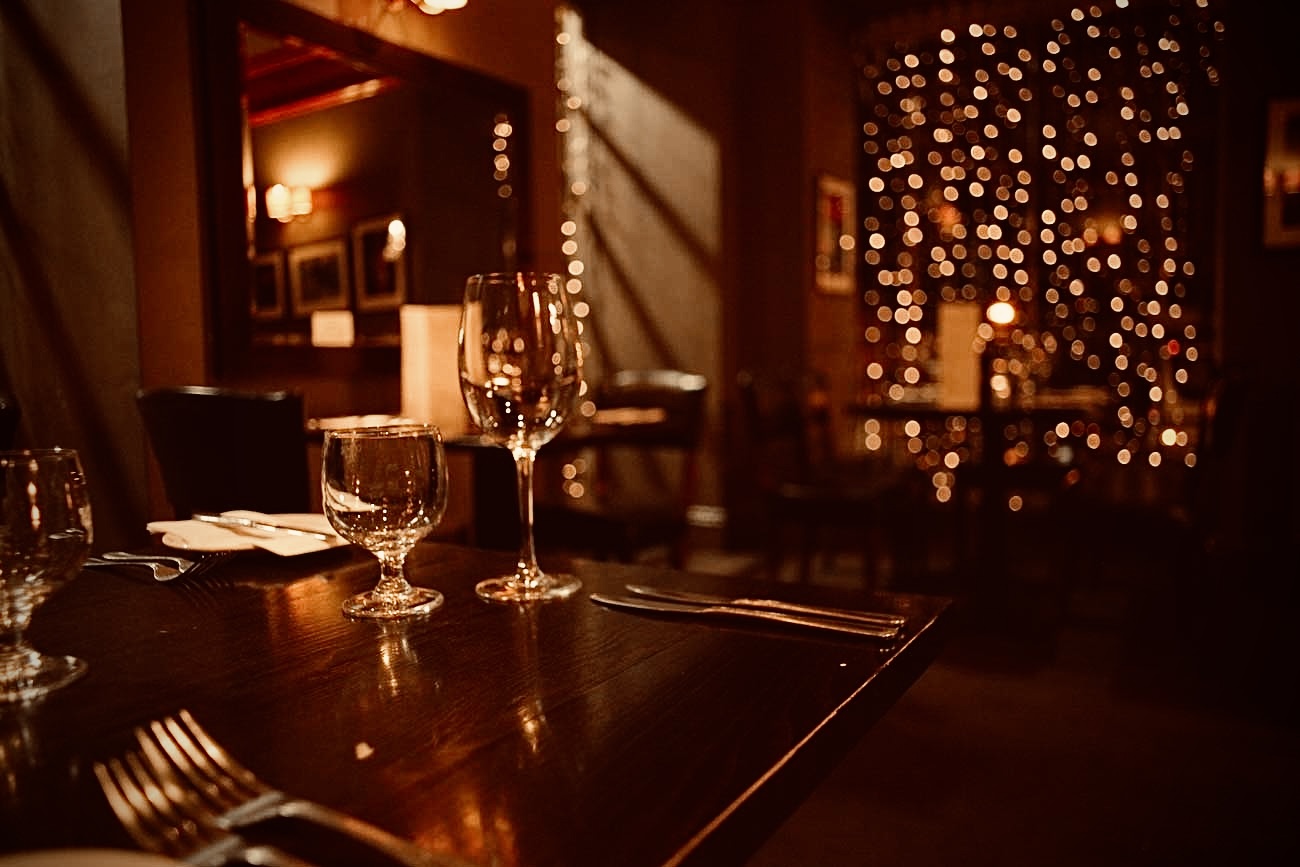 Restaurant consultant reviewing operations with owner in Charlotte NC